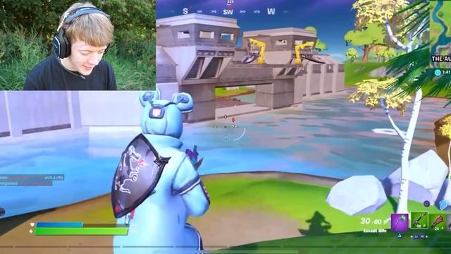 Winning A Game Of Fortnite From The Edge Of Space смотреть онлайн