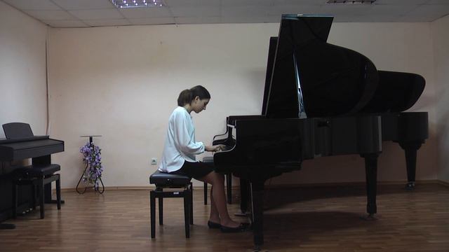Топунова Анна исполняет Дж. Филд "Ноктюрн" смотреть онлайн