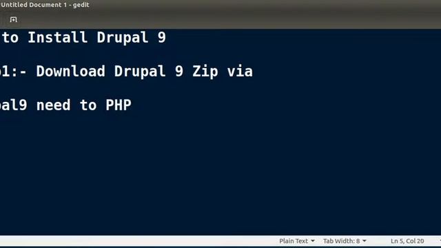 Install Drupal 9 смотреть онлайн
