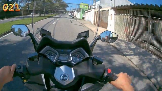 Pilotando Dafra Cruisym 300cc CRC Motos (video completo) смотреть онлайн