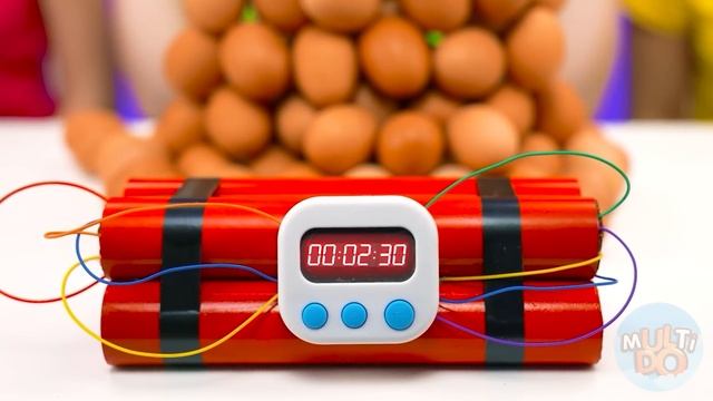 1, 10 или 100 Слоев еды Челлендж | Сумасшедший челлендж от Multi DO Challenge смотреть онлайн