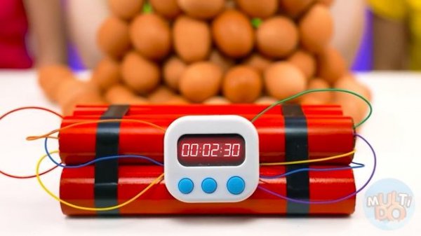 1, 10 или 100 Слоев еды Челлендж | Сумасшедший челлендж от Multi DO Challenge