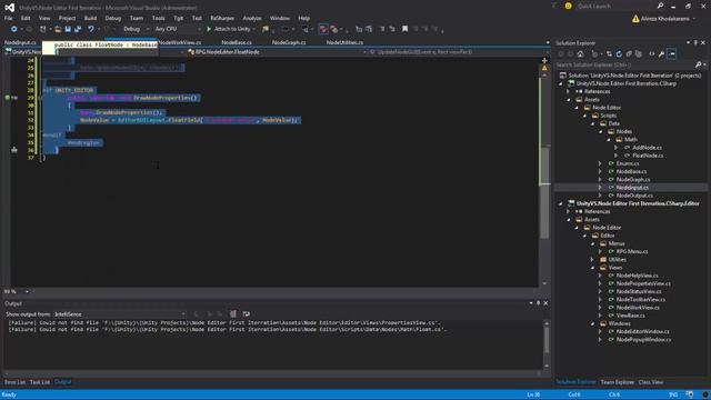 RPG API in Unity3D - 029 - Node Editor - Iteration 1 - 05 - Adding Node Classes смотреть онлайн