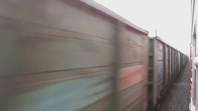Ерунаково - Новокузнецк-Северный (о.п. Запсибовская) из окна электропоезда смотреть онлайн