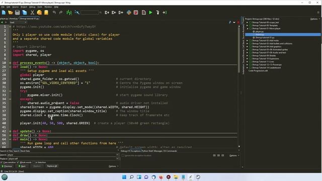 01-Pygame, Love2D and Monogame Comparison - Python - Player Sprite & Controls смотреть онлайн