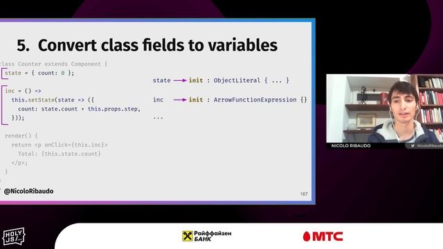 Nicolò Ribaudo — Babel: A refactoring tool (SUB ENG+RUS) смотреть онлайн