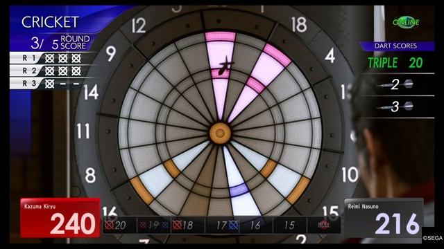 YAKUZA KIWAMI 2 EXCELENT DARTS GAME смотреть онлайн