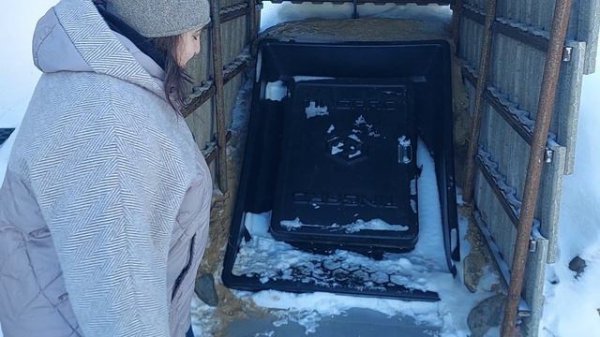 Пластиковый погреб TINGARD. Отзыв клиента о пластиковом погребе TINGARD 2500Б