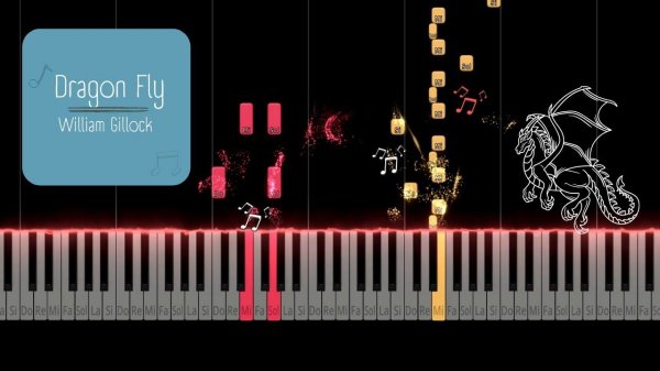 Dragon Fly - William Gillock  | Tutorial Piano