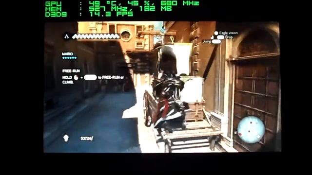Assassin's Creed: Brotherhood - Athlon 64 3000+ - GeForce 9500 GT - Performance Test смотреть онлайн