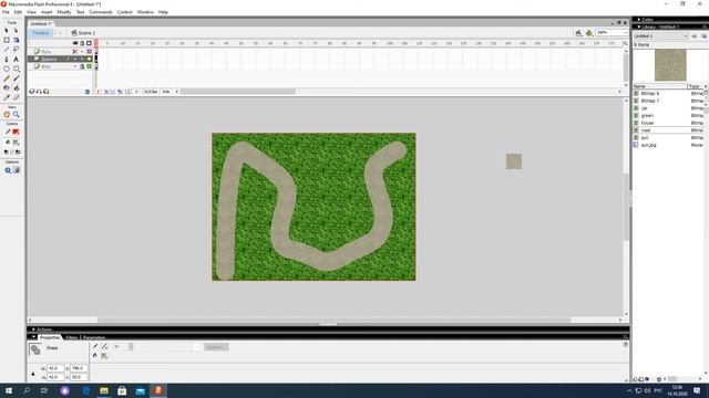 Создание анимации в программе Macromedia Flesh смотреть онлайн