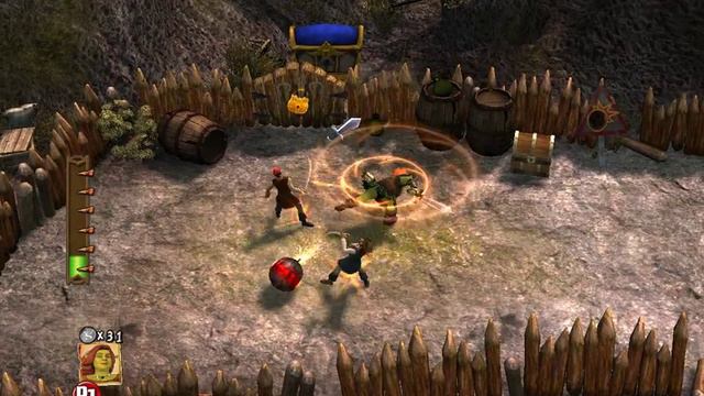 прохождение игры Шрек 4 навсегда часть 6 смотреть онлайн