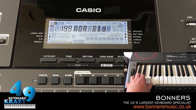 135. Casio CT-X5000 235 Rhythms (161~235)