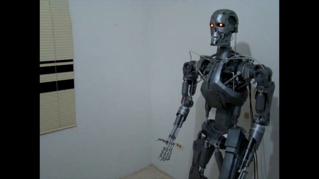 Terminator Robot Animatronic ModeloT-800 Finalizado