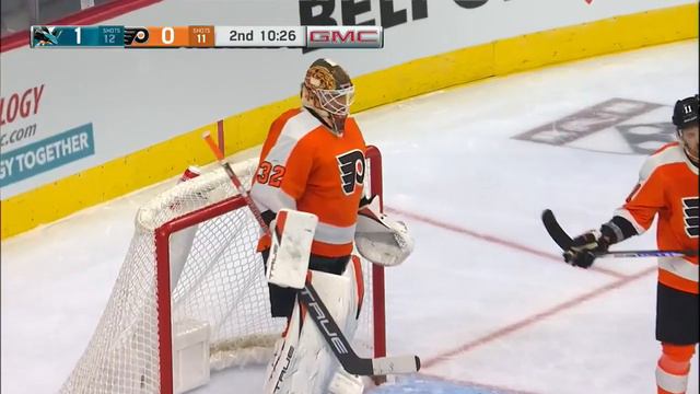 Alex Barabanov gets the first point of the season, assists on Hertl's goal vs Flyers (23 oct 2022) смотреть онлайн