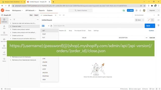 Shopify API | Lesson #14: How to close an order using Postman смотреть онлайн
