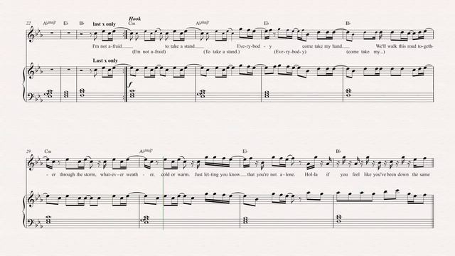 Soprano Sax - Not Afraid - Eminem Sheet Music, Chords, & Vocals смотреть онлайн