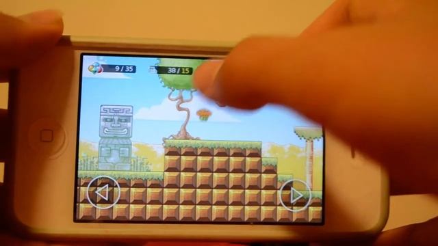 Beans Quest iPhone App review: The best Platformer App! смотреть онлайн
