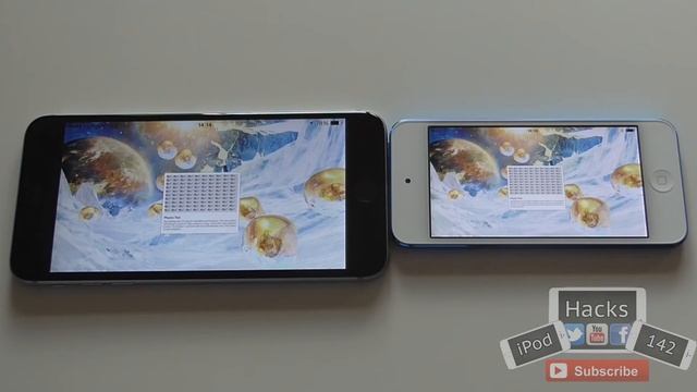 iPod Touch 6 vs iPhone 6 Benchmark Test смотреть онлайн