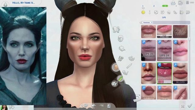 SIMS 4 | CAS | Maleficent ?✨ Satisfying CC build + CC смотреть онлайн