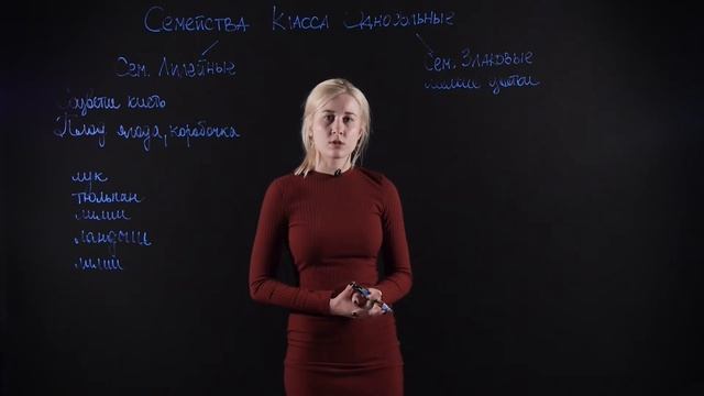 Биология 6 класс: Семейства класса однодольных смотреть онлайн