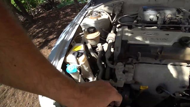 Замена радиатора охлаждения hyundai accent смотреть онлайн