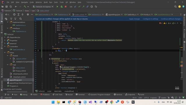 ОТОБРАЖЕНИЕ ДАННЫХ В ТАБЛИЦЕ JQUERY - ToDoList смотреть онлайн