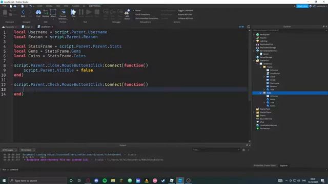 How to make and Script an Admin Panel in Roblox Studio смотреть онлайн