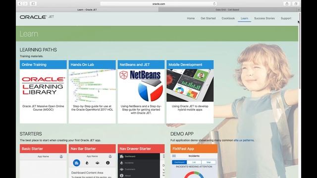 Oracle JET - Lesson 2 - Part 1: Overview смотреть онлайн