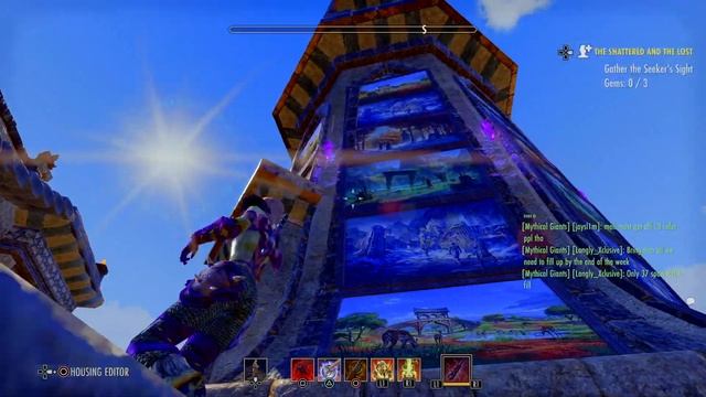 ESO - Elder Scrolls Online - Amazing House and Tower in Homestead смотреть онлайн