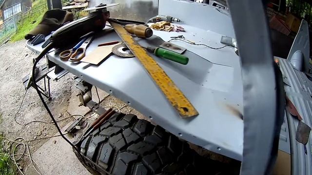 МОНТУЄМО ЗАДНІ СТІЙКИ / РЕМОНТ КУЗОВА УАЗ 469 / ТРАНСФОРМАЦІЯ УАЗа смотреть онлайн