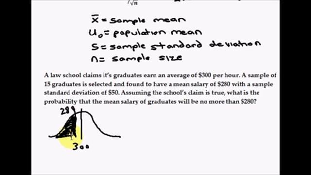 T Score Formula Example смотреть онлайн