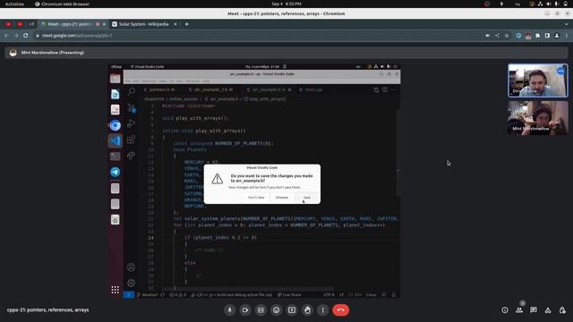 cpps-21: c-like arrays (part 2) смотреть онлайн