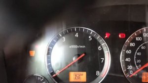 Самодиагностика панели приборов Infiniti FX35