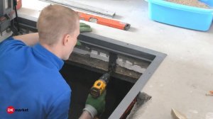 Замер и монтаж напольного люка от компании ООО "Люк ДК"