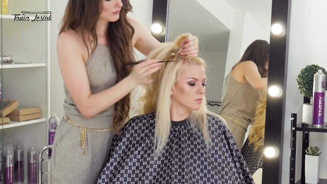 ЗАЧІСКА СХІДНИЙ ХВІСТ - ARABIC HIGH TAIL HAIRSTYLE TUTORIAL смотреть онлайн