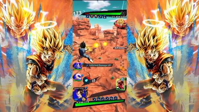Dragonball Legend Zenkai Awakening Super Saiyan 2 Goku Battle Gauntlet Floor 91-100 Gameplay | DBL смотреть онлайн