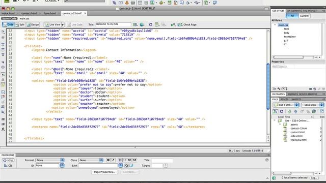 (06/14) Labeling Input Elements With HTML Label Tag - Accessible Form Series смотреть онлайн