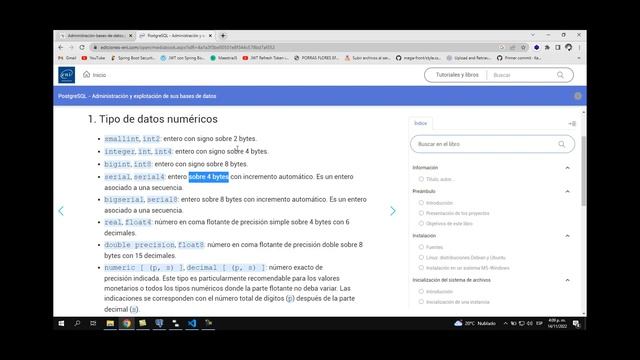 POSTGRESQL + PGADMIN4 #3 Creación de Tablas смотреть онлайн
