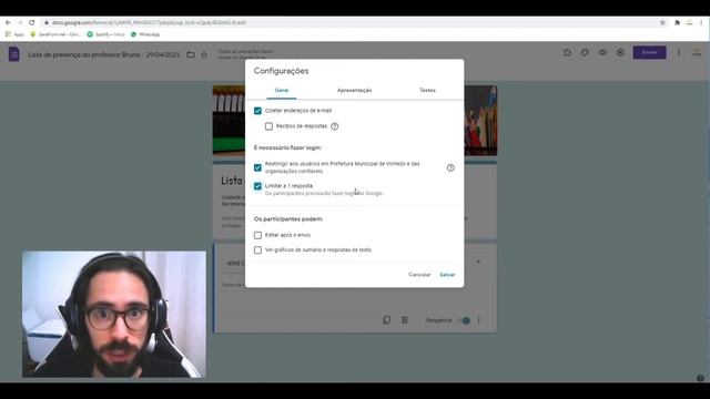 TUTORIAL - Lista de Presença no Google FORMULÁRIOS - Rápido e fácil смотреть онлайн