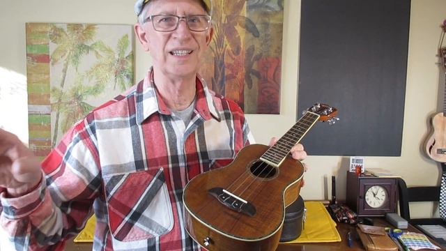 Oscar Schmidt OU-5 Concert Ukulele. смотреть онлайн
