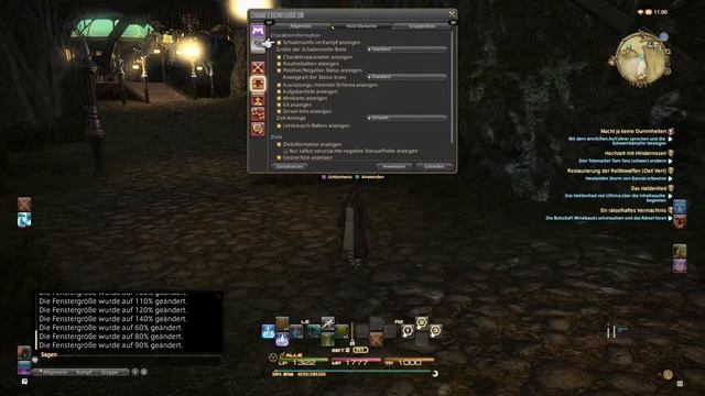 FF14 Online Guide/Hilfe - Prozentanzeige bei Feinden (Lebensbalken) смотреть онлайн
