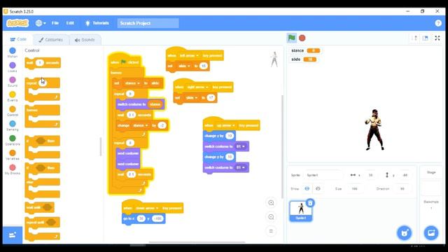 Creating Lui Kang's Jump Motion With Scratch - Mortal Kombat 3