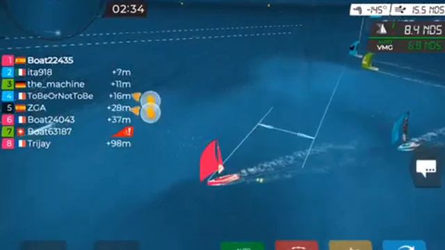 Wind shifts in Virtual Regatta and how to manage them смотреть онлайн