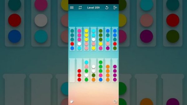 Ball Sort Puzzle Color Sorting Level 359