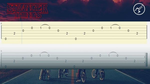 Stranger Things Theme Guitar TABS