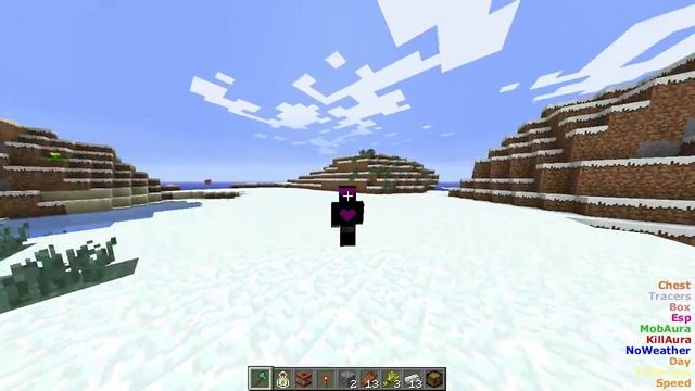 Minecraft - 1.7.2 - 1.7.5 Hacked Client - Kronos - WiZARD HAX смотреть онлайн