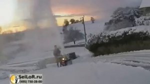 Honda HSS 760 ETS - гусеничный снегоуборщик Хонда