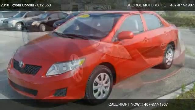 2010 Toyota Corolla LE (NATL) - For Sale In WINTER GARDEN, FL 34787