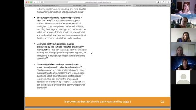 Early Years Webinar ‘EEF Report Part 2’ 14th June 2020 HD 720p смотреть онлайн